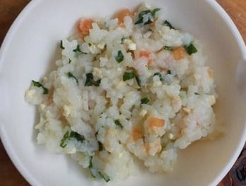 Nasi Tim Telur & Sayur