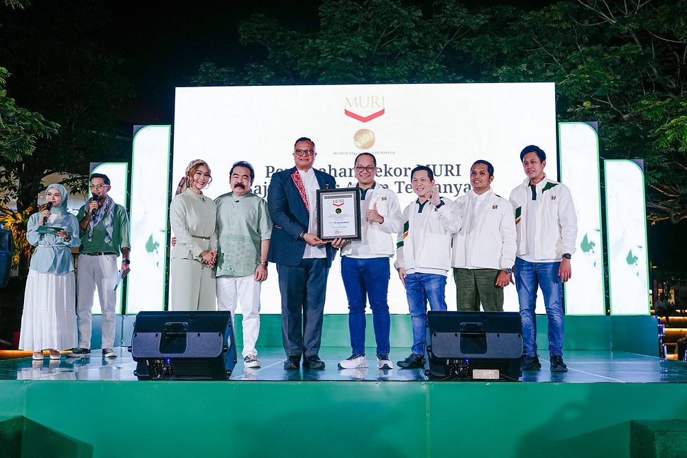 1.447 Porsi Opor di Sasa OPORasi Lebaran Food Festival, Pecahkan Rekor MURI
