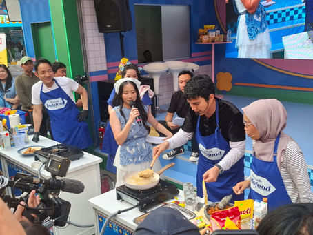 Mendadak Duel Masak Bareng Aldi Taher dan Chef Hideki di Rumah Indofood