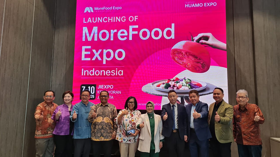 MoreFood Expo 2026 Resmi Diluncurkan yang Berfokus Pada Sektor Pangan Halal
