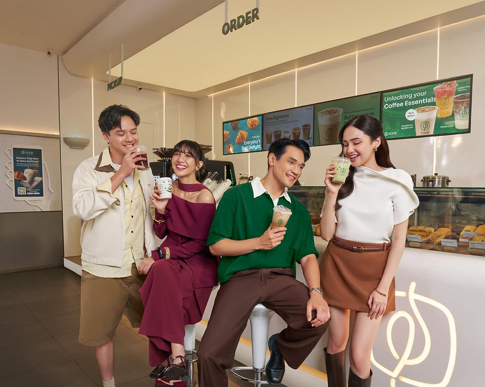 Afgan, Baskara Mahendra, Sheila Dara, dan Syifa Hadju Jadi Brand Ambasador Terbaru Fore Coffee