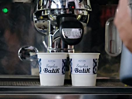 'Coffee Culture Experience', Rasakan Pengalaman Seru Ngebatik di Atas Kopi