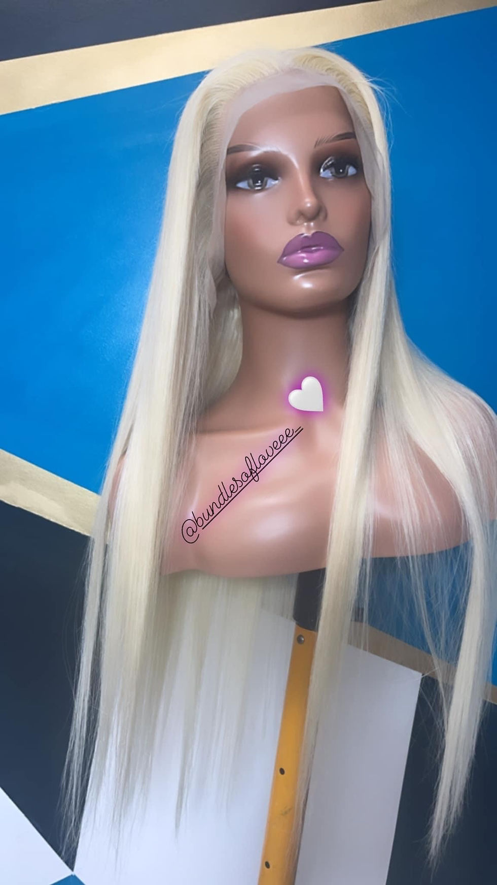 Platinum Blonde (#613) Lace Front Wig
