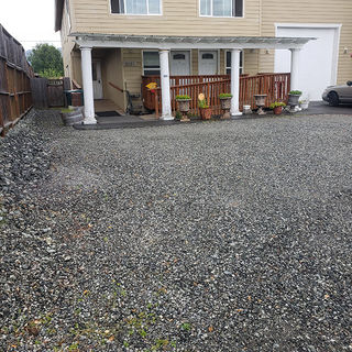 Sagging beam and water damaged columns needed repair