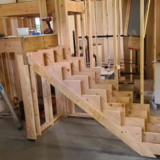Fabricate and Install Stair Stringers