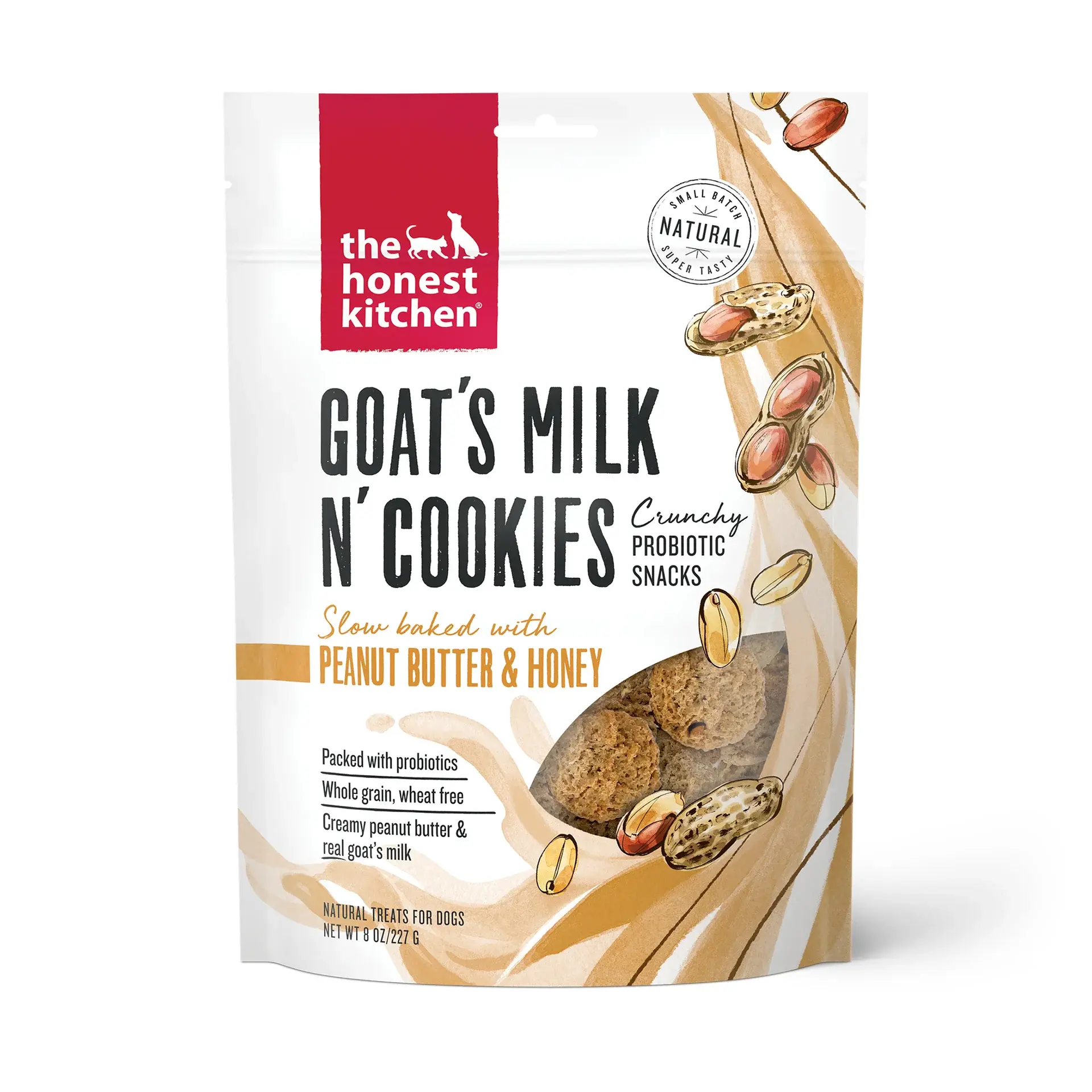 PB & Honey Goat's Milk Cookies