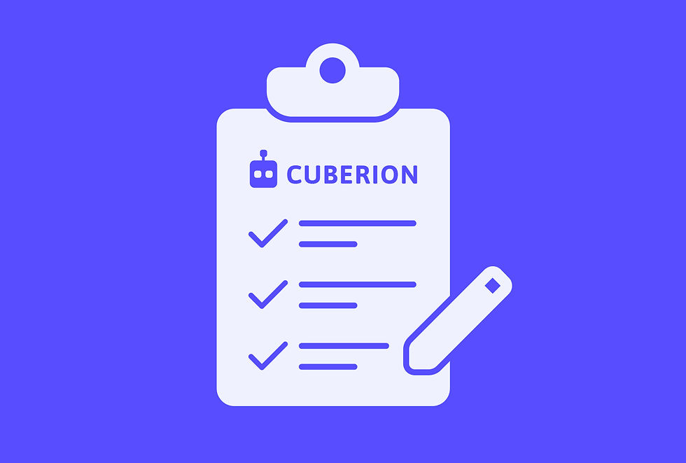 Checklisten für Schweizer Unternehmen mit Cuberion der Mitarbeiter-Lösung