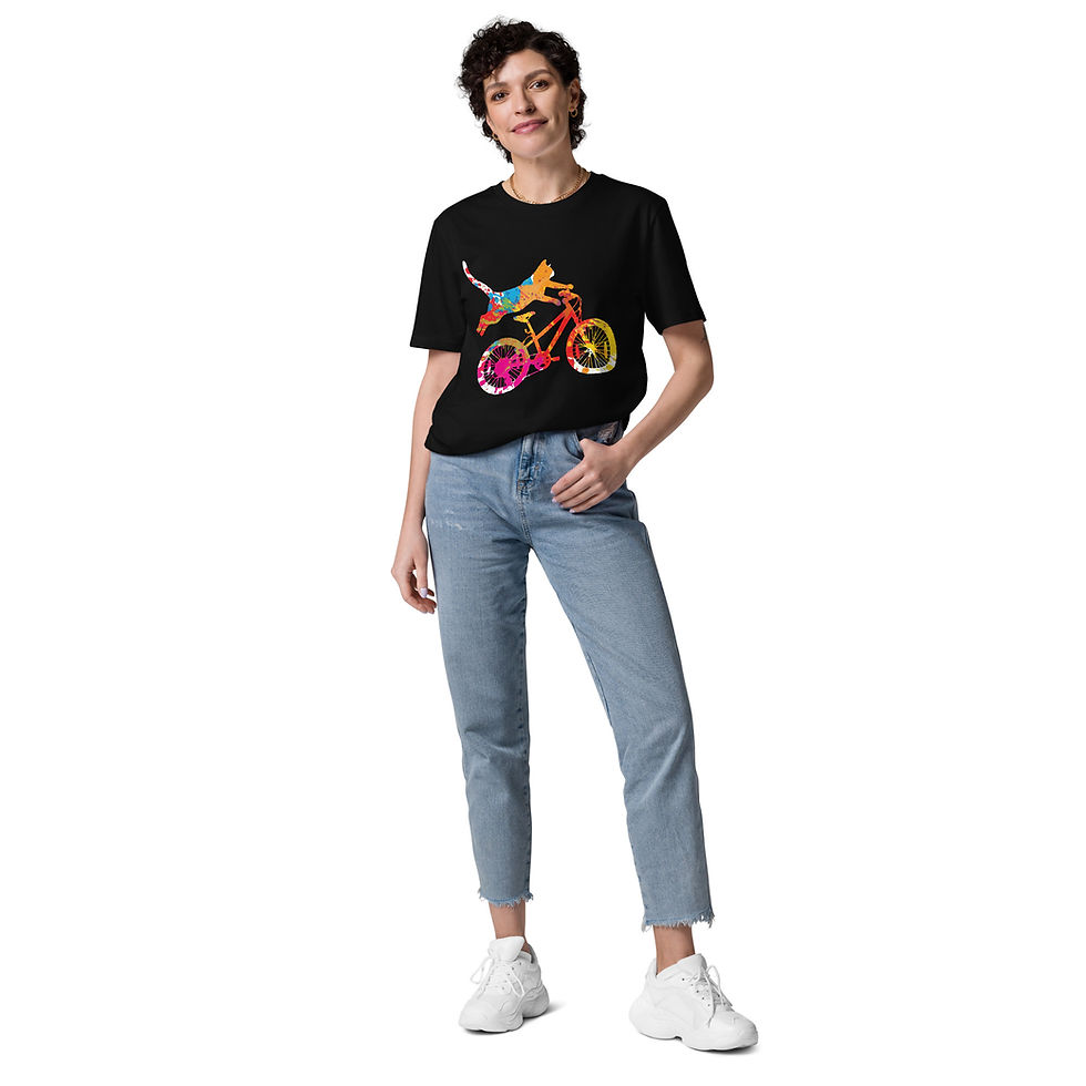 Miniaturbild: Unisex Bio T-Shirt | Bike