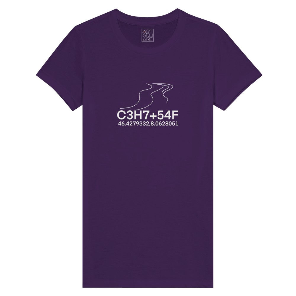 Damen Premium-T-Shirt  | Aletschgletscher