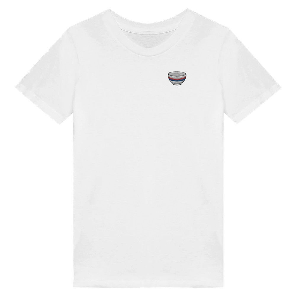 T-shirt mit gestickter Tessiner Tazzin