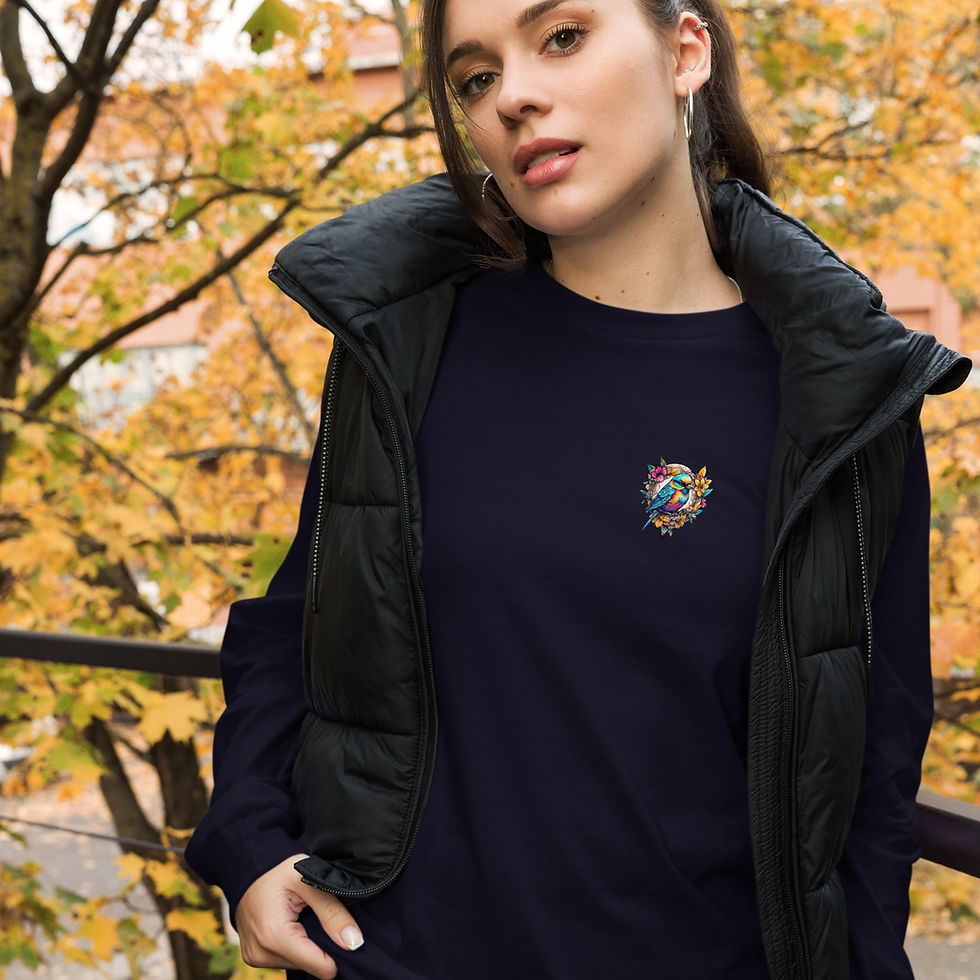 Miniaturbild: Unisex Langarm Shirt | Vogel