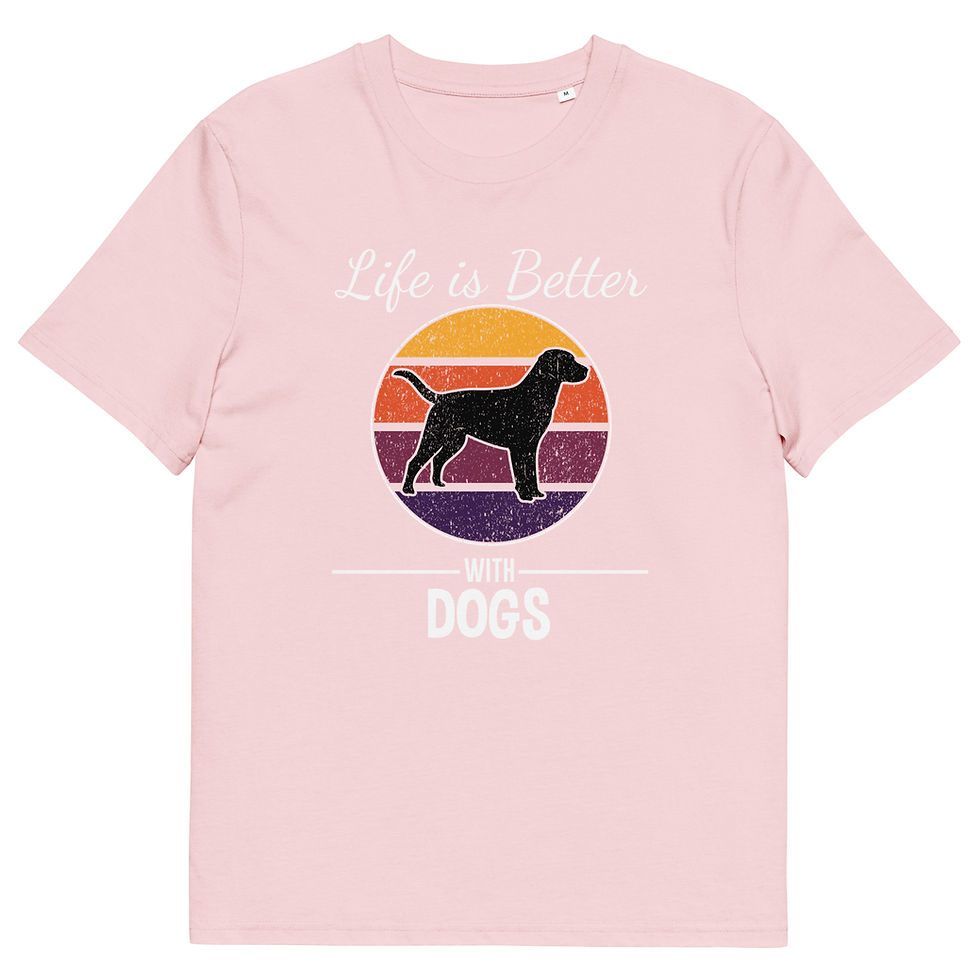Miniaturbild: Unisex Bio T-Shirt | Hund