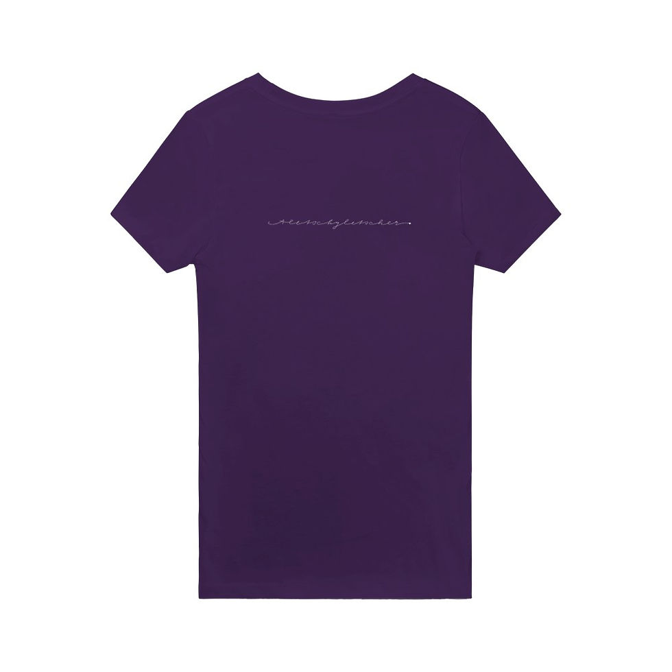t-shirt mit koordinatenund dezenterzeichnung vom aletschgletscher