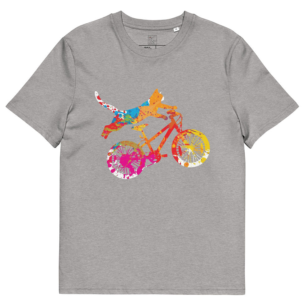 Miniaturbild: Unisex Bio T-Shirt | Bike