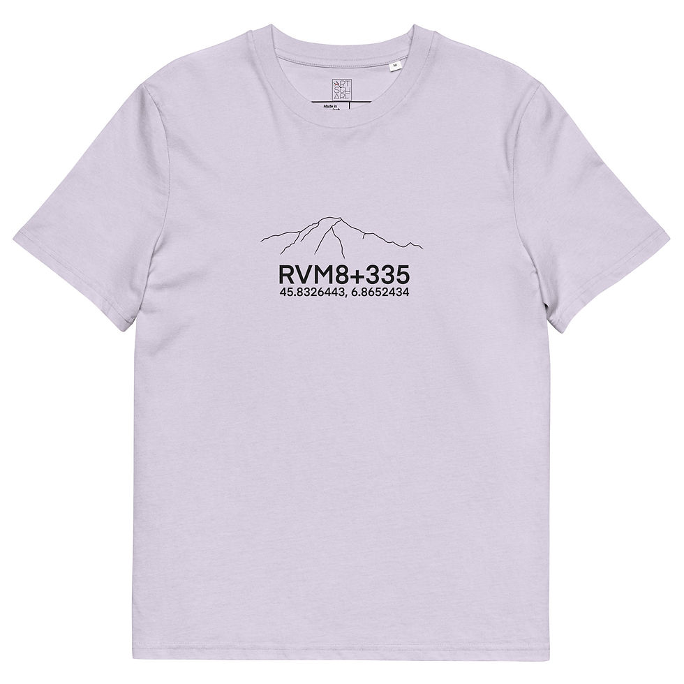 Miniaturbild: Unisex Bio T-Shirt | Mont Blanc
