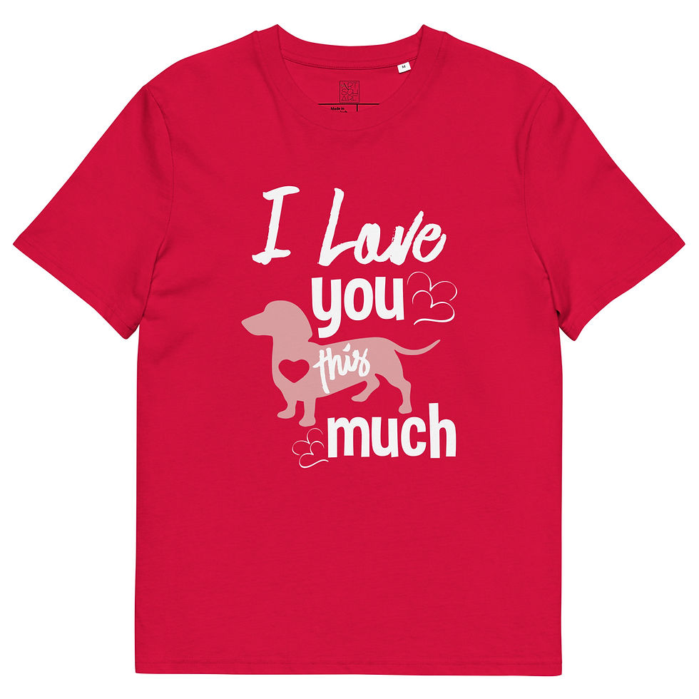 Miniaturbild: Unisex Bio T-Shirt | Hund