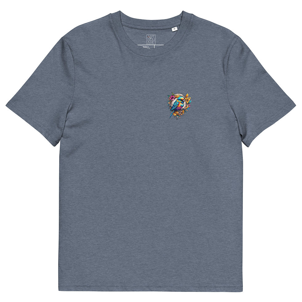 Miniaturbild: Unisex Bio T-Shirt | Vogel