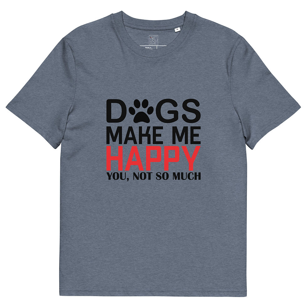 Miniaturbild: Unisex Bio T-Shirt | Hund