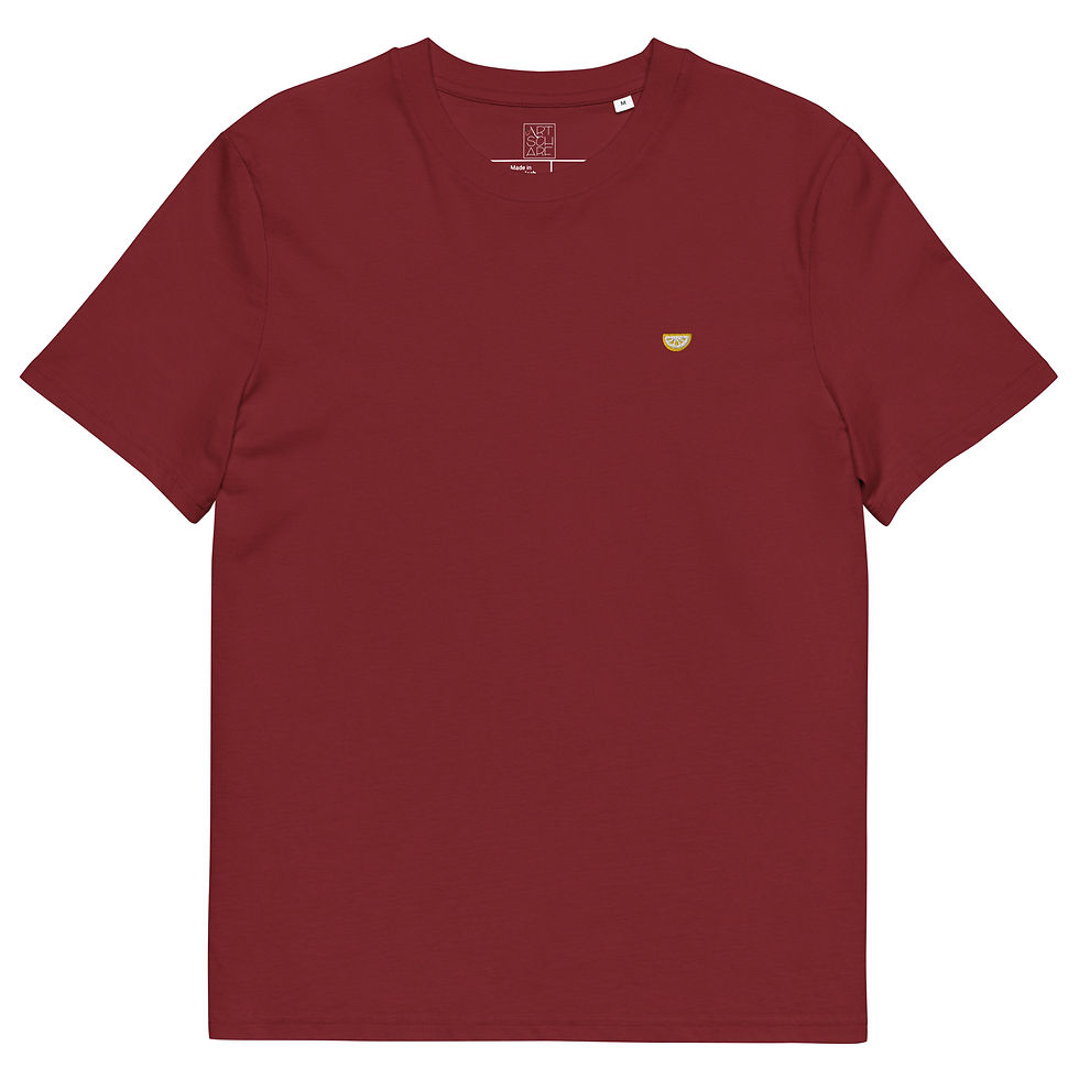 Miniaturbild: Unisex Bio T-Shirt | Zitrone | Gestick