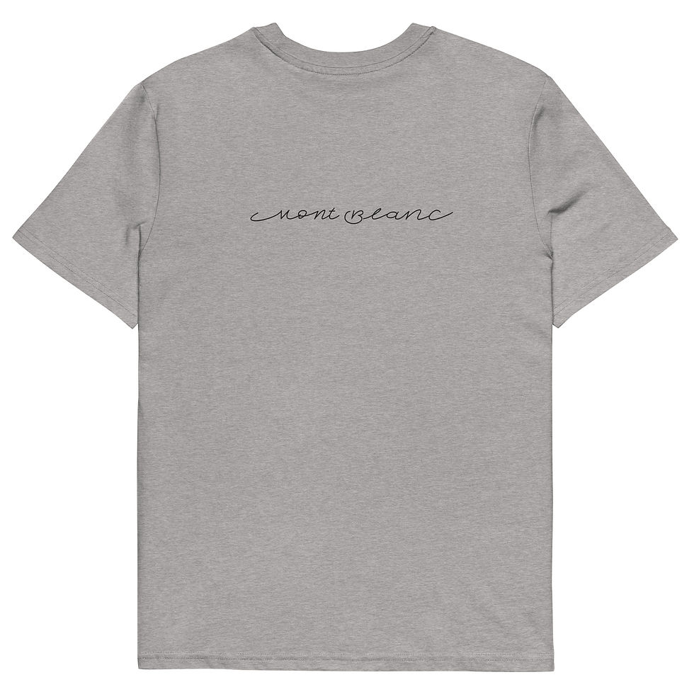 Miniaturbild: Unisex Bio T-Shirt | Mont Blanc