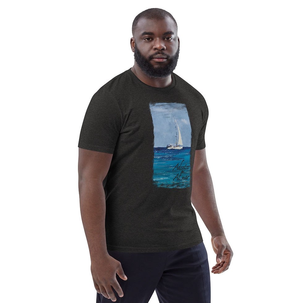 Miniaturbild: Unisex Bio T-Shirt | Segel Boot
