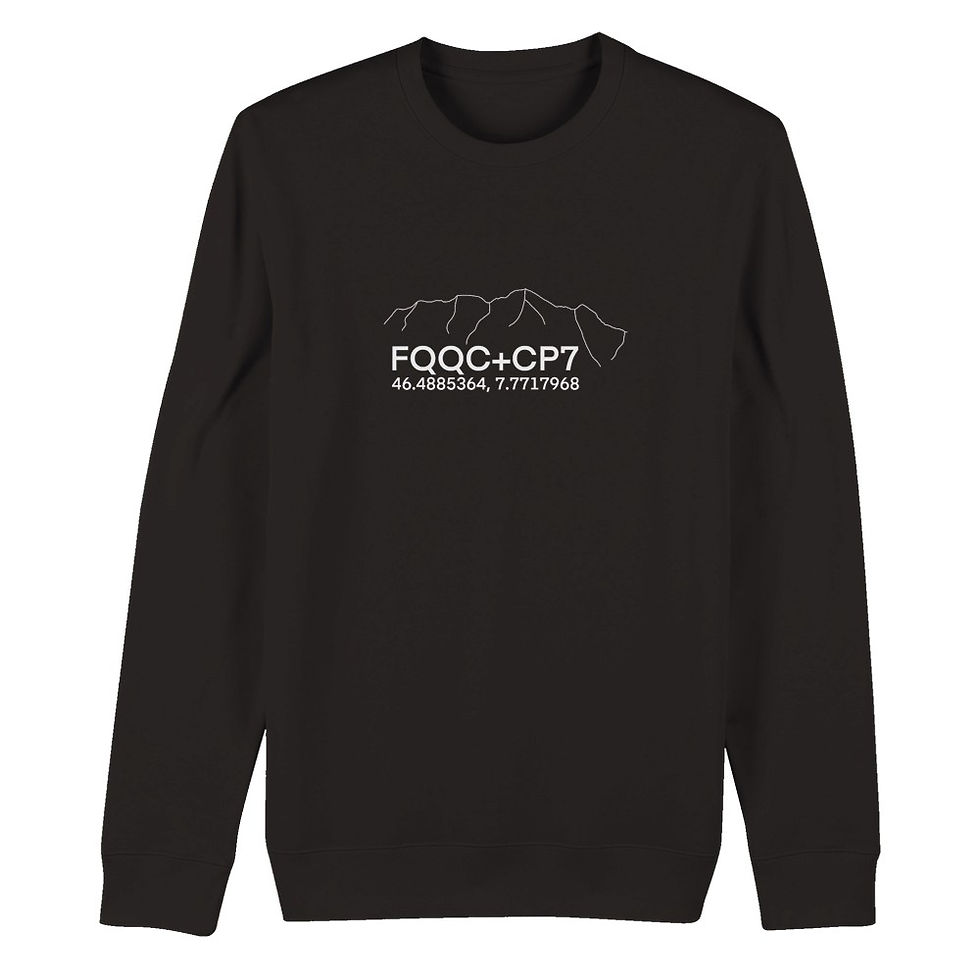 Miniaturbild: Unisex Bio-Pullover | Blüemlisalp