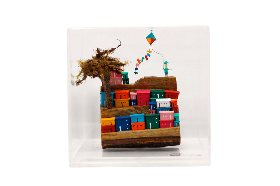 Thumbnail: ESC385 | Sustainable handmade wood sculpture