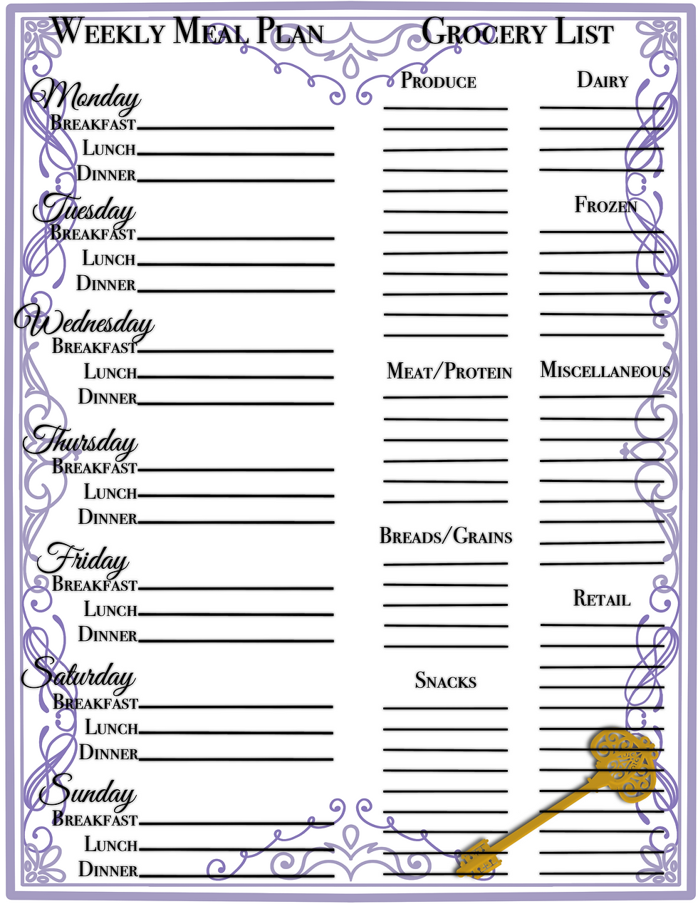 Thumbnail: Elegant Keys Menus