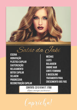 Banner - Salão da Jaki