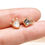 縮圖：設計師單品 - 18K Diamond Diamond 睫毛閃閃水墨鑽單耳耳針