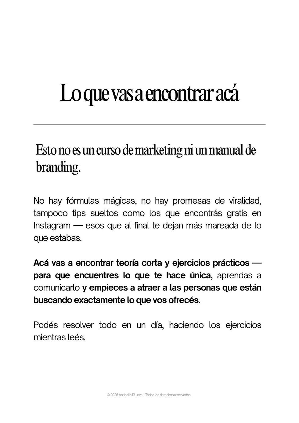 Miniatura: qué vas a encontrar en De invisible a magnética — teoría corta y ejercicios prácticos para negocios en Instagram