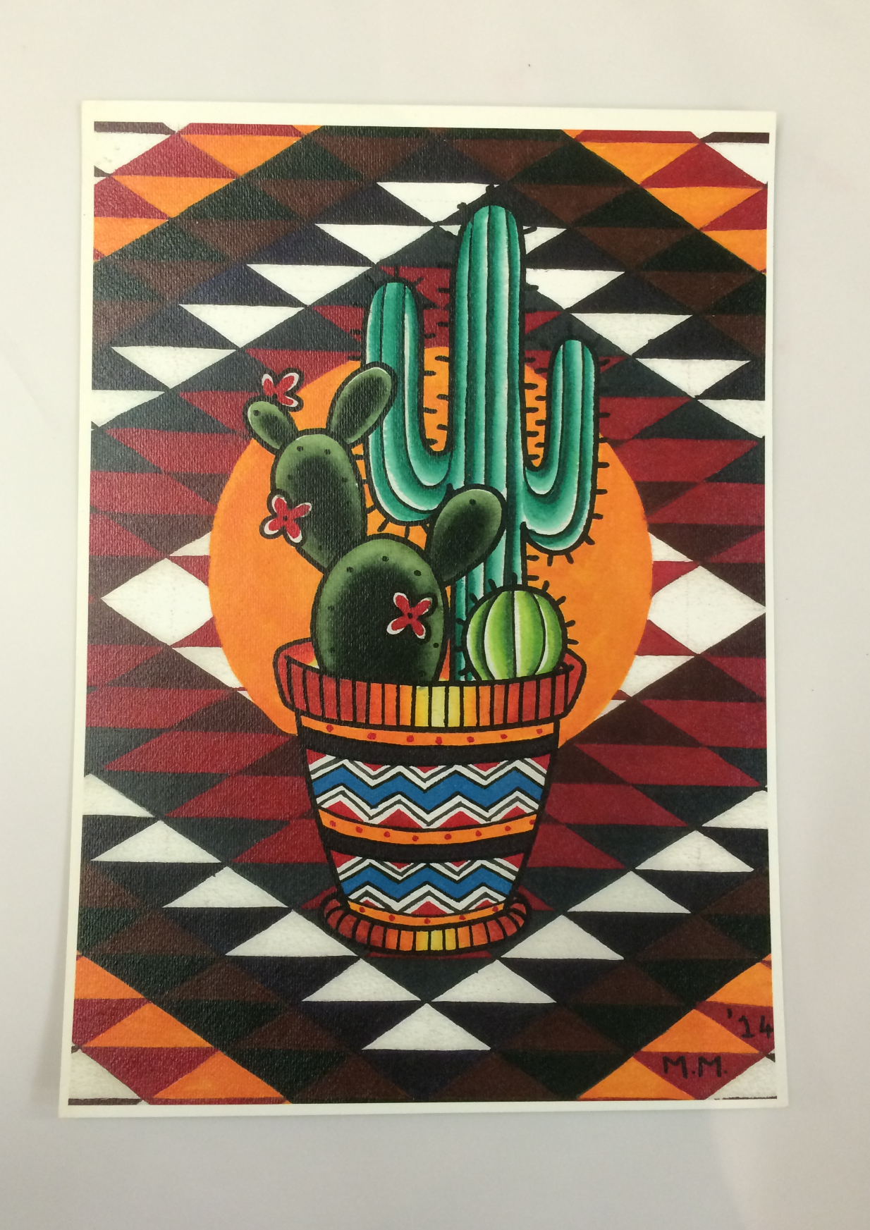 Cactus Print - A4