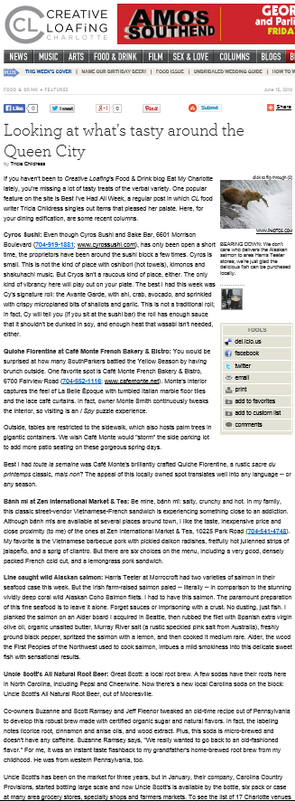 Creative Loafing Charlotte