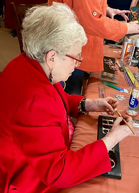 ADK Mary making plaque.jpg