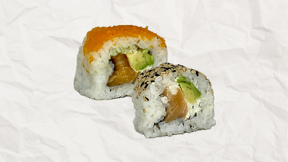 California Salmon Avocado Cheese