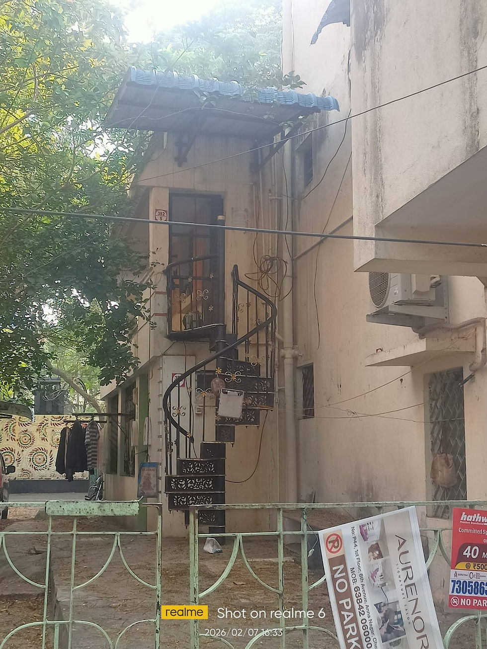 Residential Flat Sale at Anna Nagar -Rs.42 lakh (Code :AA000510)