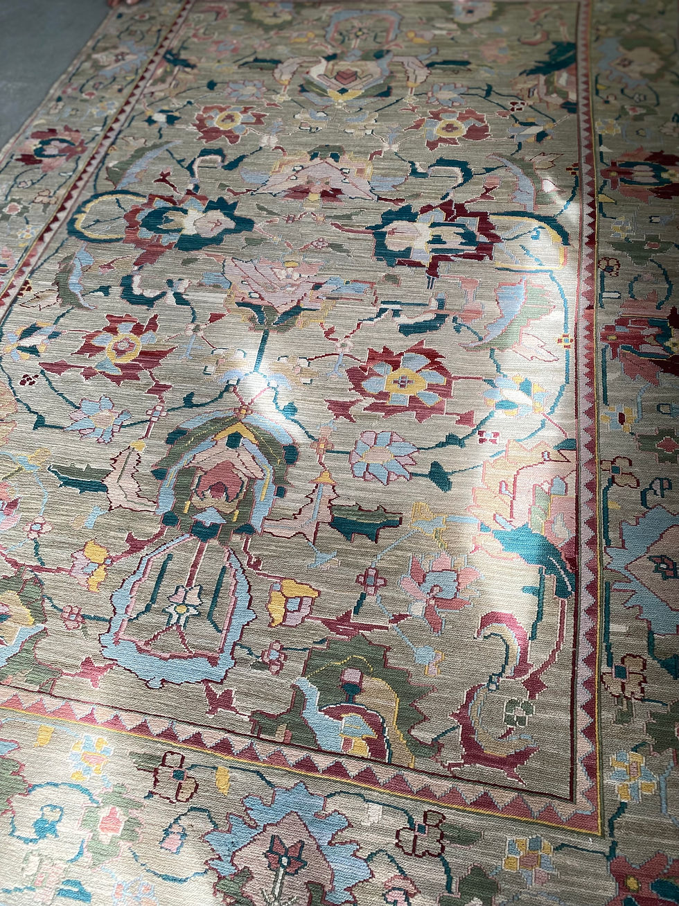 Μικρογραφία: Χειροποίητο Oriental Floral Rug