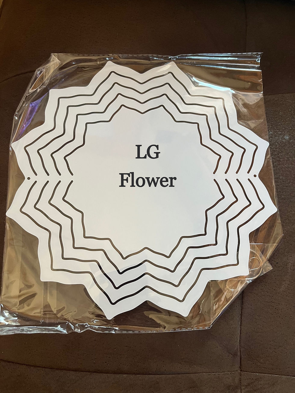 Thumbnail: 10 INCH ALUMINUM 3D SUBLIMATION WIND SPINNER