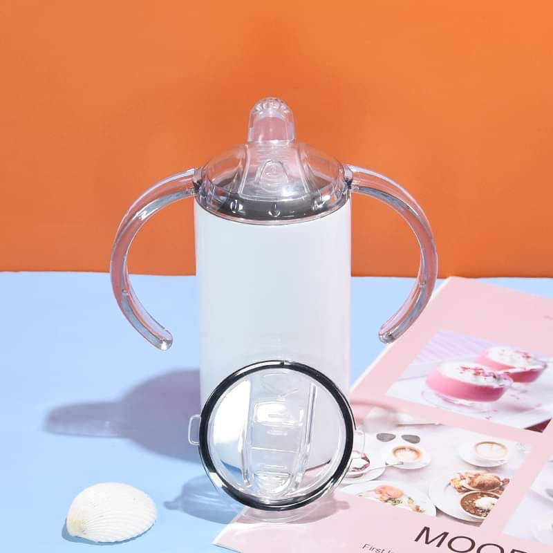 12oz Dual Lid Sippy Cups