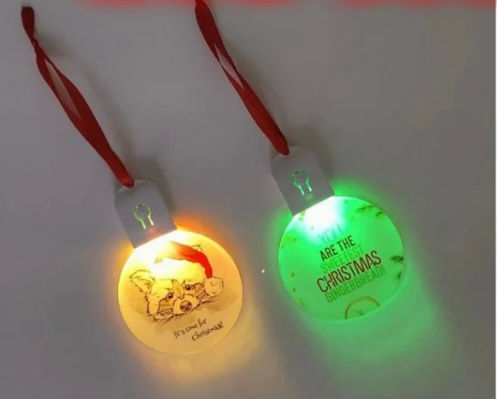 LED USB Re-Chargeable Ornament