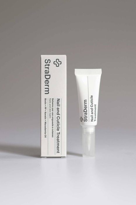 טיפול לציפורניים ולעור מסביב StraDerm: תמונה של אריזה וטיפול