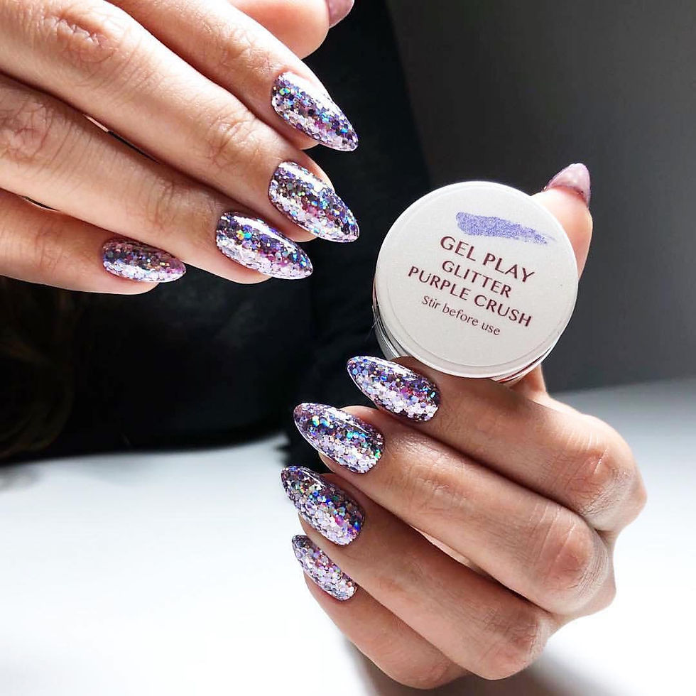 תמונה ממוזערת: Gel Play Glitter PURPLE CRUSH