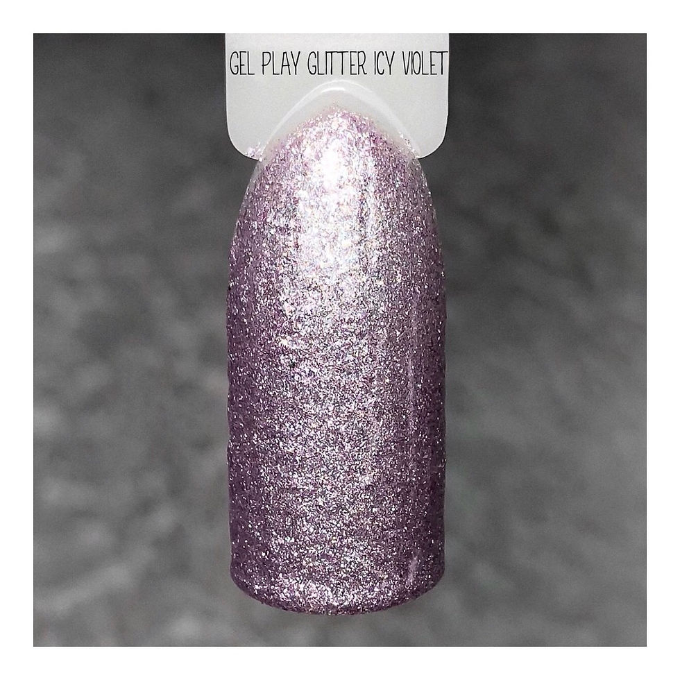 תמונה ממוזערת: Gel Play Glitter ICY VIOLET
