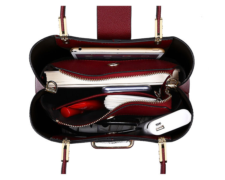 Thumbnail: Premium PU Leather Women’s Tote & Satchel Handbag