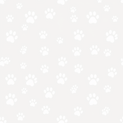 simple dog paws all over (small) cartoon style in light grey and transparent background_ed