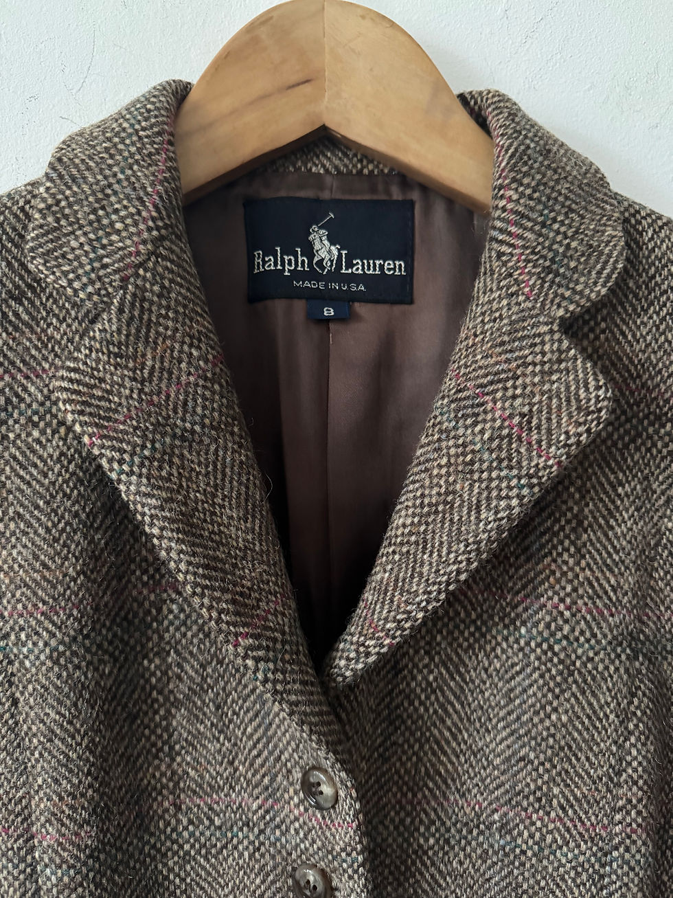 Thumbnail: Ralph Lauren Vintage Tweed Suit