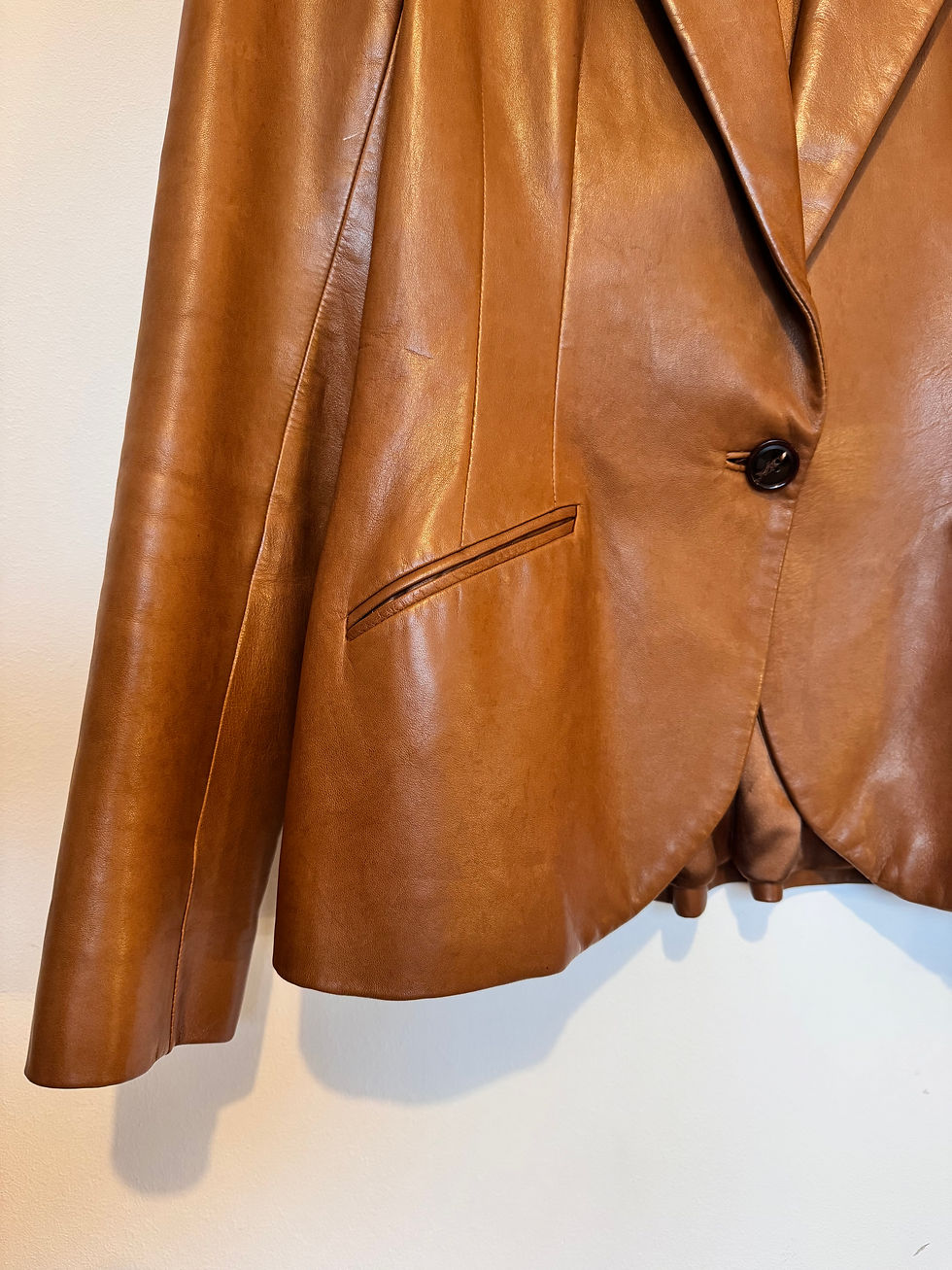 Thumbnail: Ralph Lauren Pre-Owned Leather Blazer