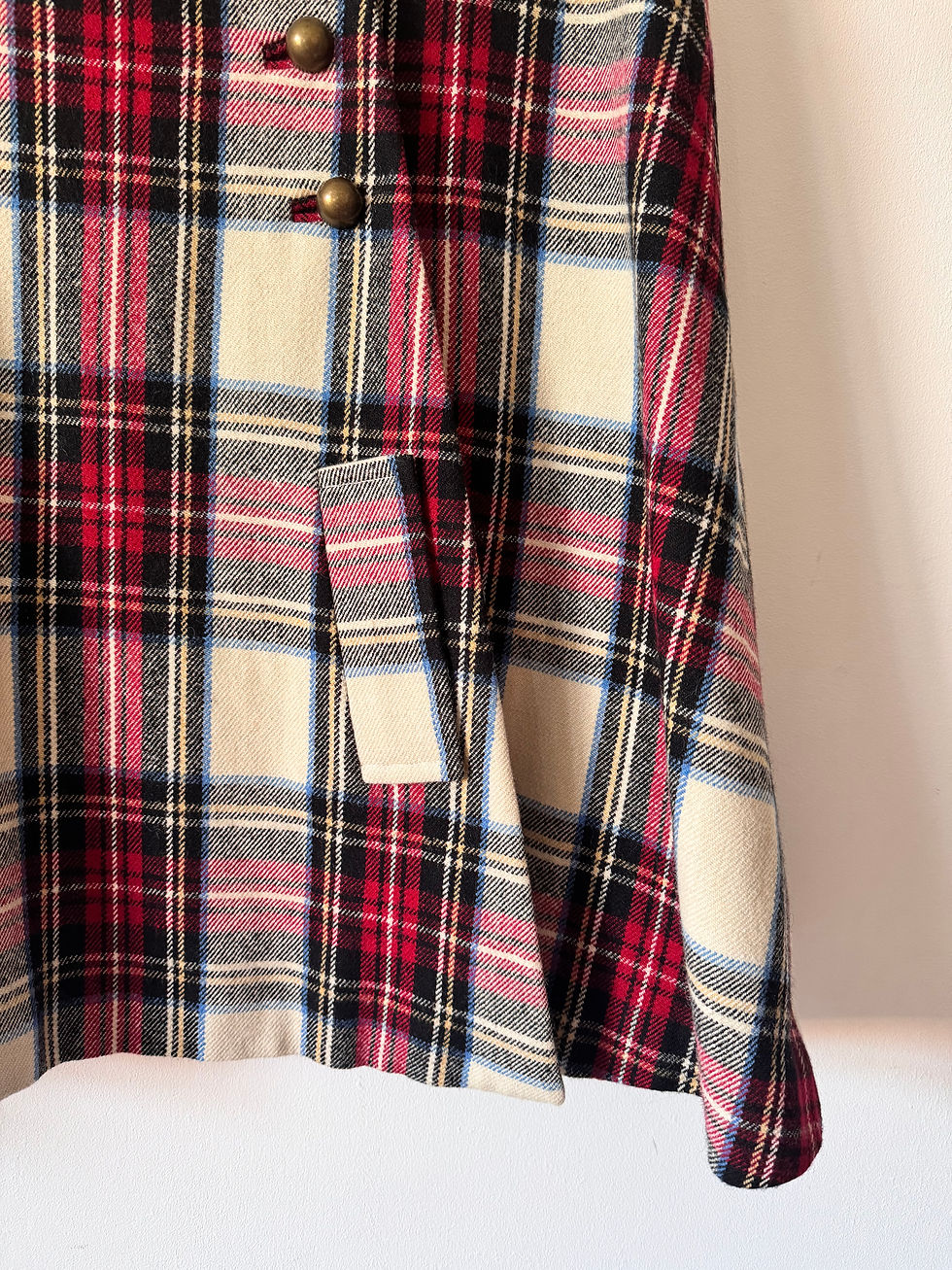 Thumbnail: A.P.C. Pre-Owned Tartan Cape