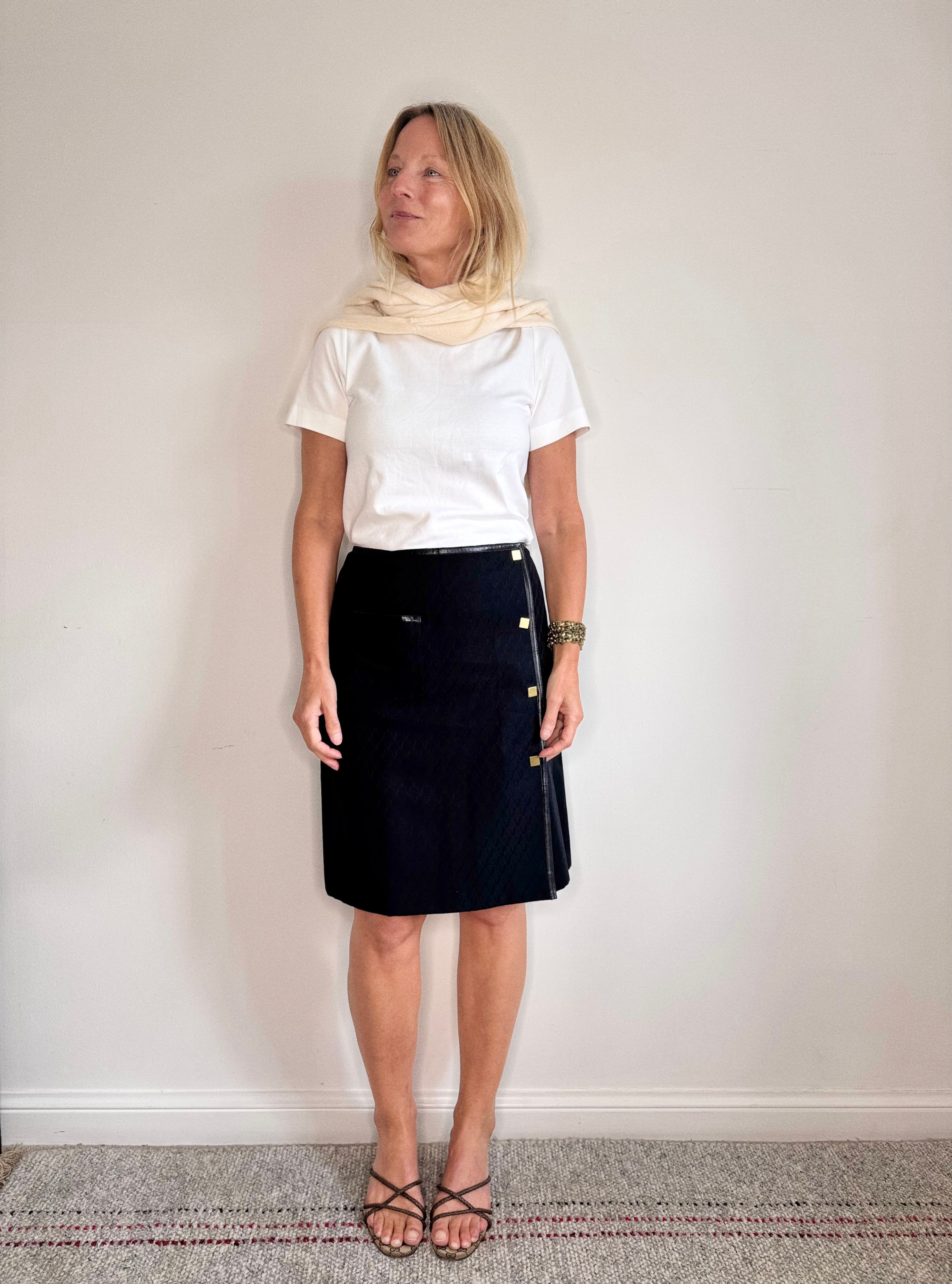 Valentino Vintage Logo Skirt