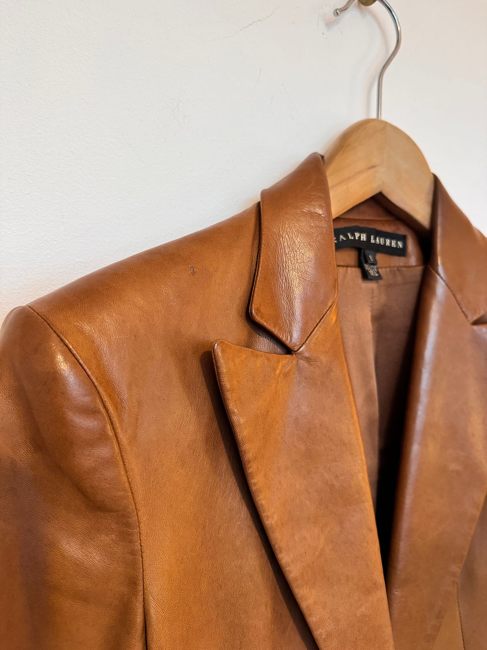 Thumbnail: Ralph Lauren Pre-Owned Leather Blazer